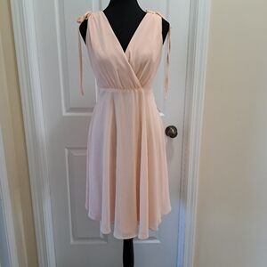 Lulu's Dress Women's Medium Peachy Pink Soft Flowy Skirt